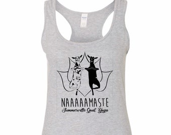 Flowertown Charm Farm/Goat Yoga T-Shirts & Tank Tops