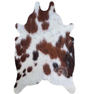Tricolor Kohudsmatta - Liten Kohud - Western Style - Mini Hud 60x90 cm bild 6