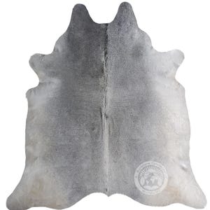 Gray Cowhide Rug - M/L/XXL - Premium Hide