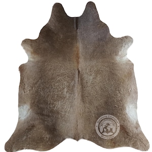 Premium Cowhide Rug, Taupe - M/L/XXL