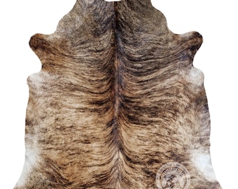 Brindle Cowhide Rug, M/L/XXL