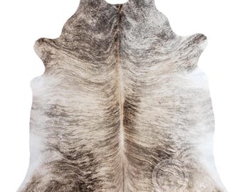 Beige Cowhide Rug – Soft Natural Leather – Modern Farmhouse Decor – Neutral Hair-on-Hide Area Rug – Premium Brazilian Cowhide