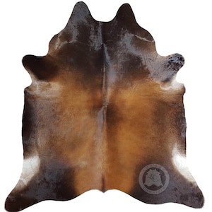Handpicked Cowhide Rug, Mahogany - M/L/XXL - Premium Hide
