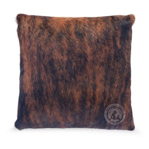 Cowhide Pillow Cover - Brindle - Pillow Cushion