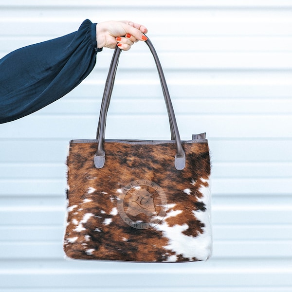 Cowhide Handbag - Western Purse - Shoulder Bag