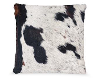 Tricolor Cowhide Pillow Cover - Pillow Case