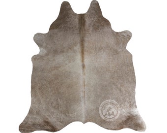 Real Cowhide Rug Taupe - M/L/XXL