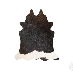 Untersetzer in Kuhfellform | Getränkeuntersetzer aus echtem Leder | Western-Deko | Rustikales Gastgeschenk für Hochzeiten | Einzugsgeschenk Bild 12
