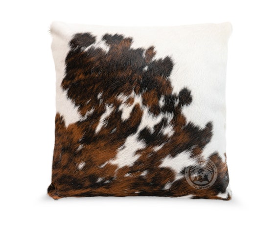 Cowhide Pillow Cover - Pillow Case - Tricolor