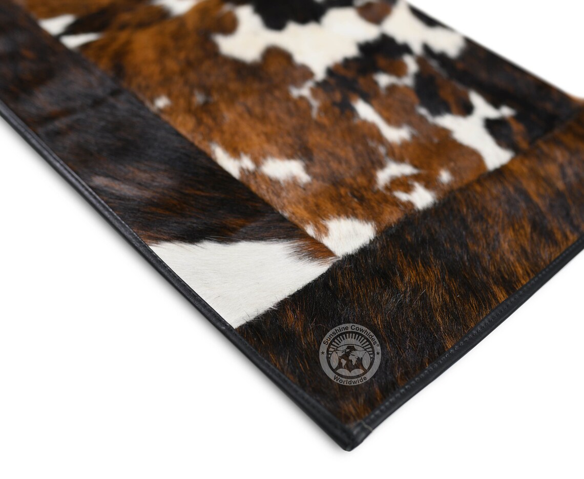 RECTANGULAR COWHIDE RUG 3'x5' Star Etsy