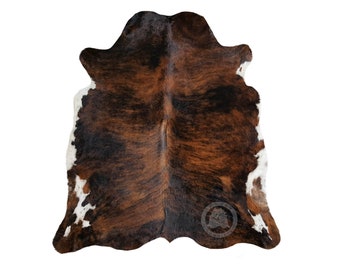 6ft x 7ft 180cm x 210cm from Luxury COWHIDES Brindle Dark Tricolor Cowhide Rug Large Approx 6ft x 7ft 180cm x 210cm from Luxury COWHIDES Brindle Dark Tricolor Cowhide Rug Large Approx
