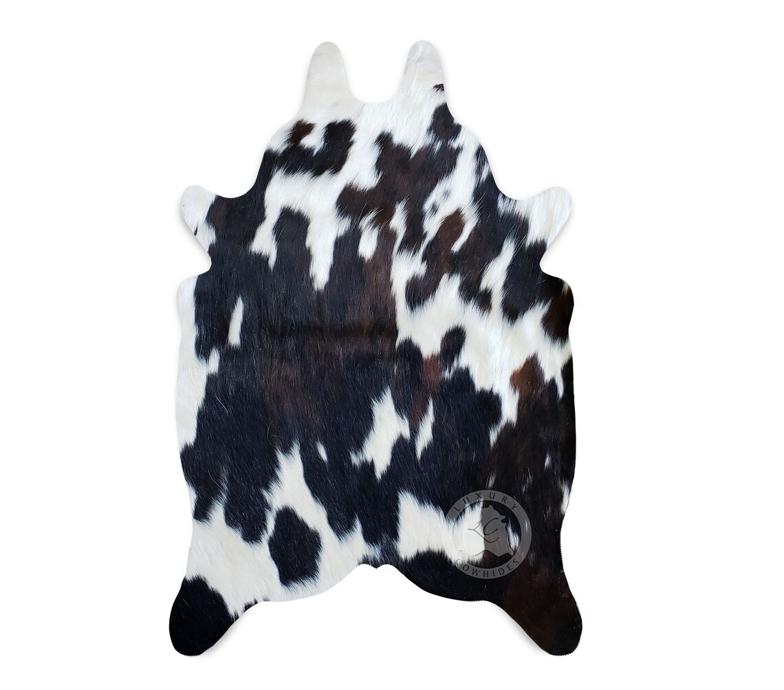 TRICOLOR MINI Cowhide Rug 24x35 Premium Quality Etsy