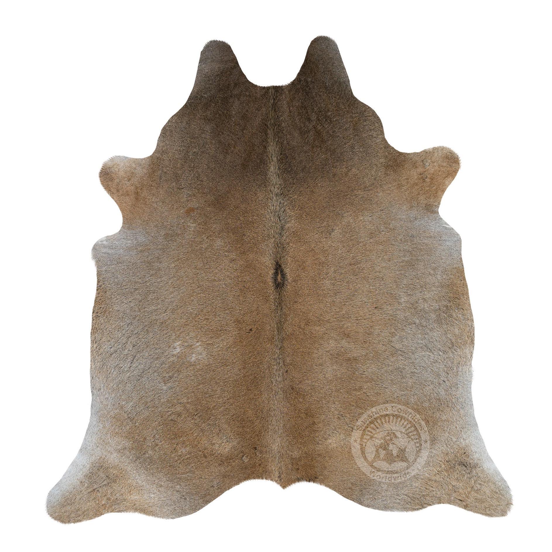 本物のグレーベージュ牛革ラグ - M/L/XXL - Etsy 日本