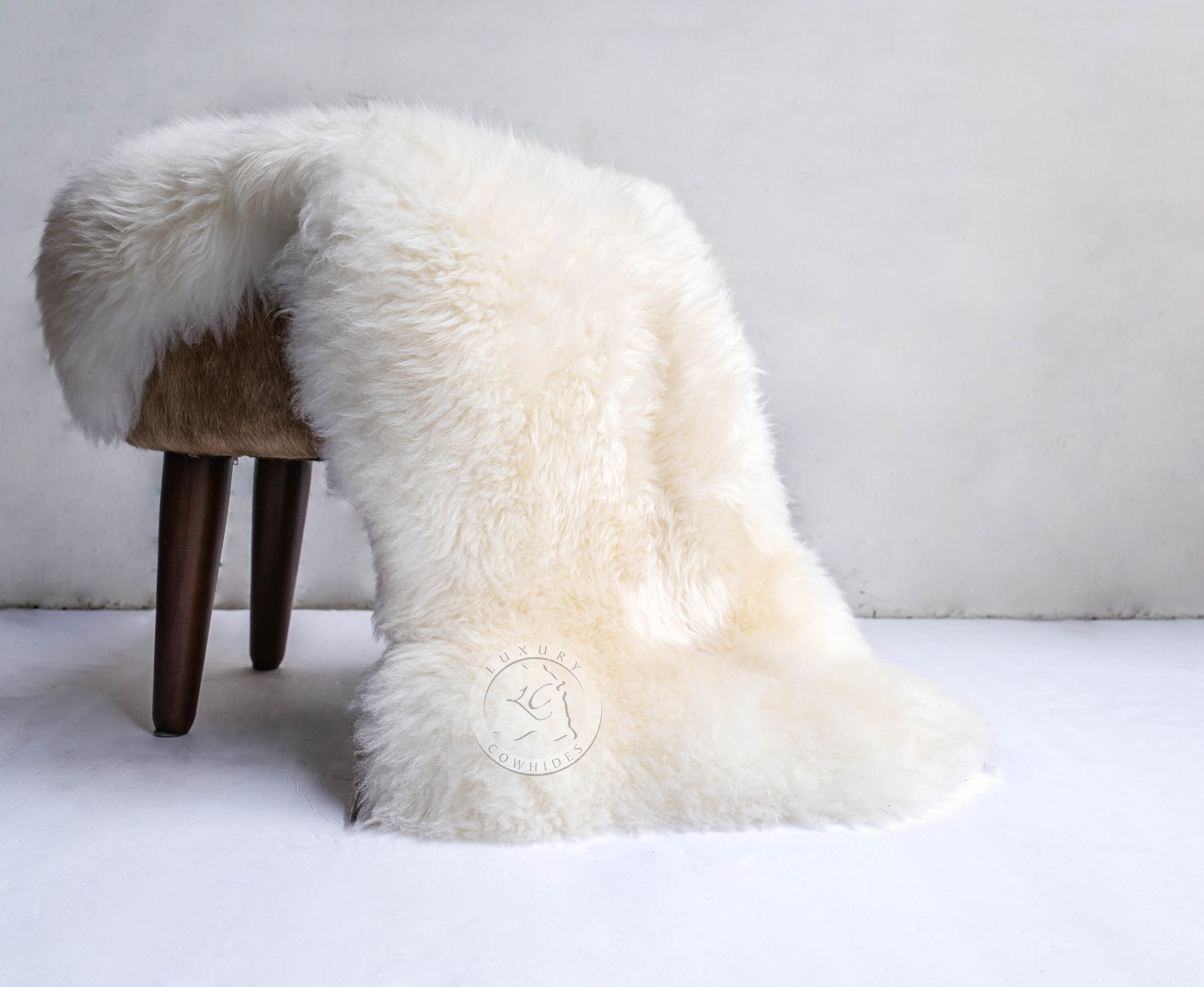 New Zealand Sheepskin Ivory Approx Size 2'x3' Etsy