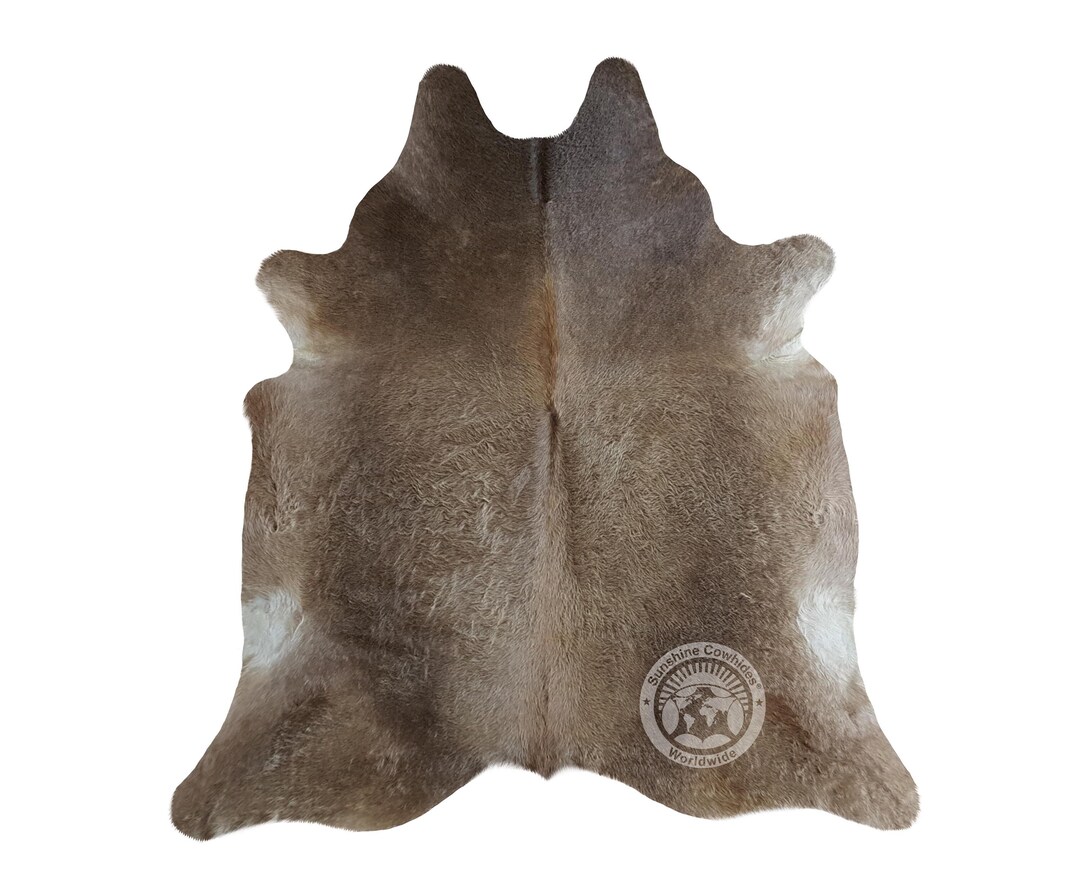 Cowhide Rug Taupe M/L/XXL Etsy