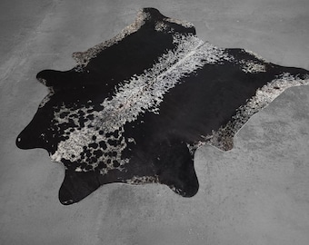 Exotic Cowhide Rug - Size 7.4X6.10' - Actual Picture