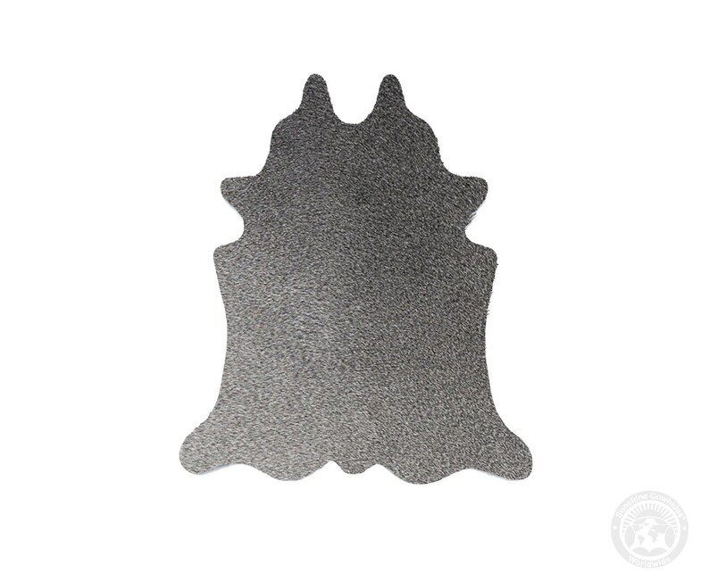 Untersetzer in Kuhfellform | Getränkeuntersetzer aus echtem Leder | Western-Deko | Rustikales Gastgeschenk für Hochzeiten | Einzugsgeschenk Bild 10