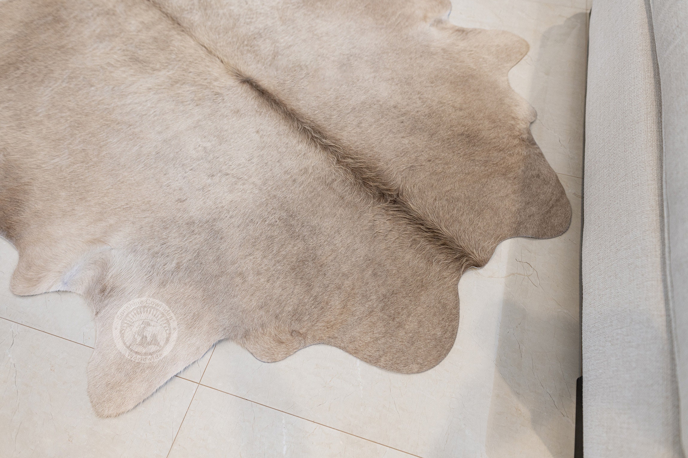 Real Cowhide Rug Champagne - M/L/XXL - Etsy