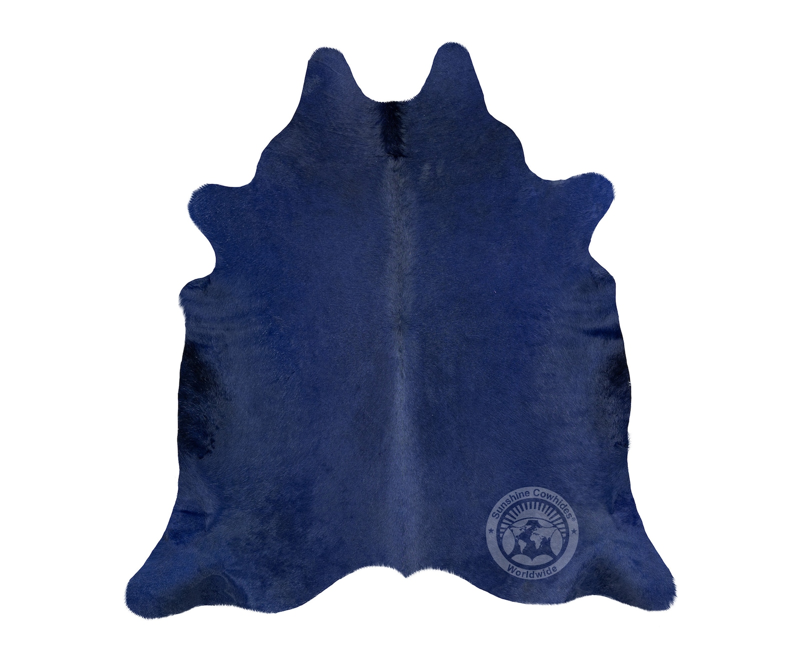 Dyed Navy Blue Cowhide Rug Top Quality Cowhide Rug Etsy