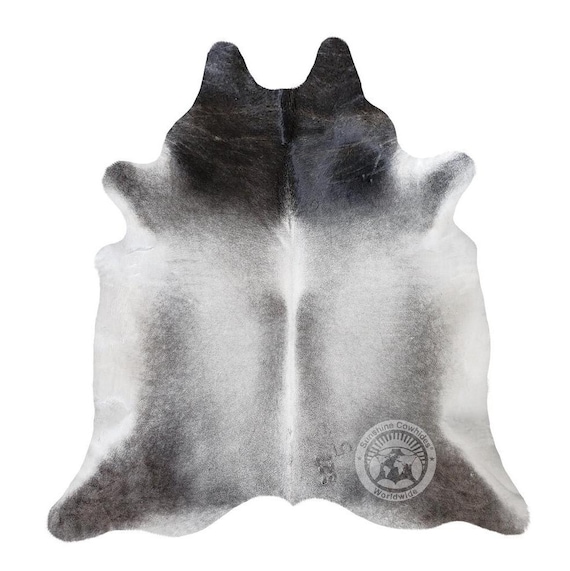 グレー牛革ラグ：本物のブラジル産牛革 - M/L/XXL - Etsy 日本