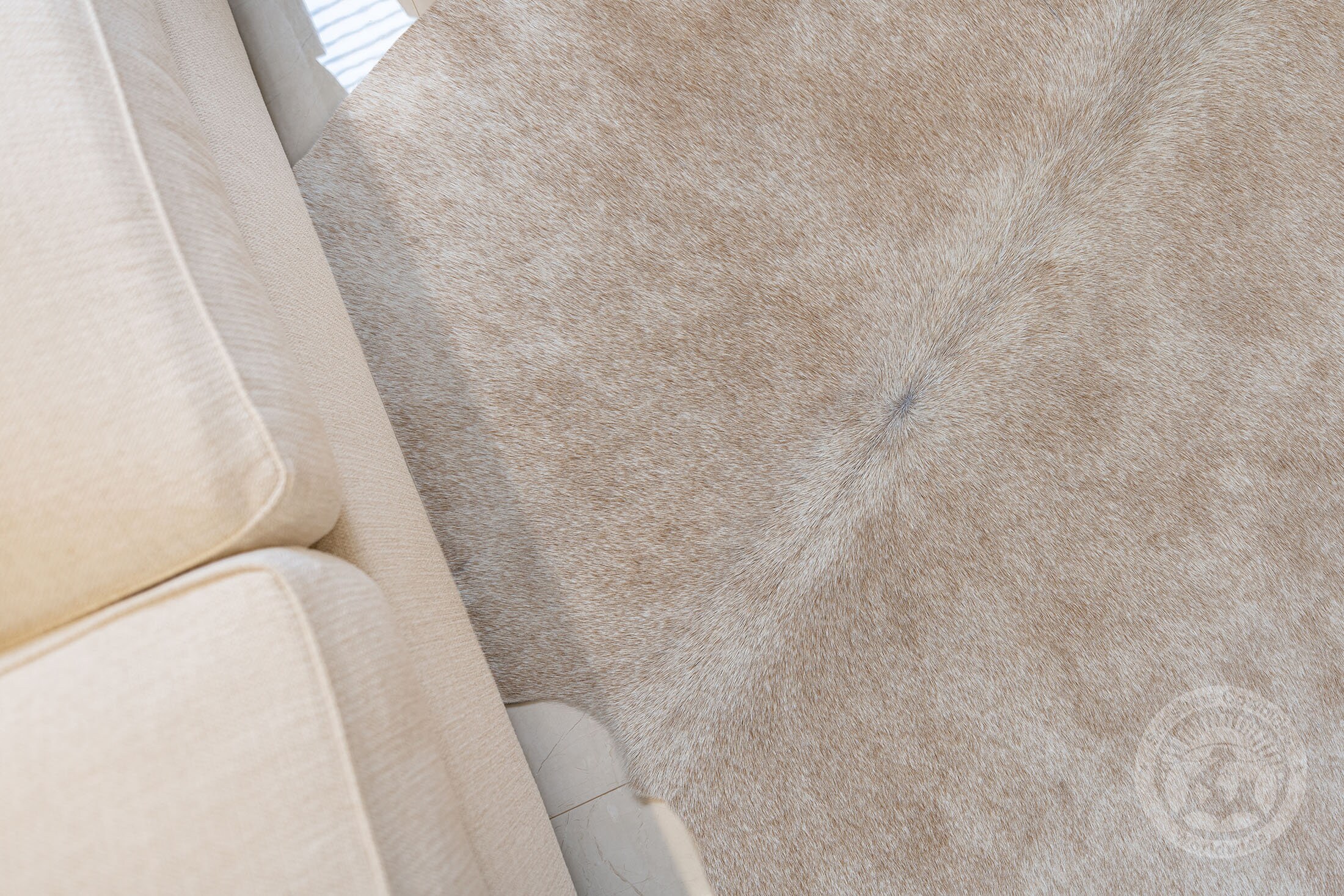 牛革ラグ、ベージュ - M/L/XXL - 厳選されたユニークな商品 - Etsy 日本