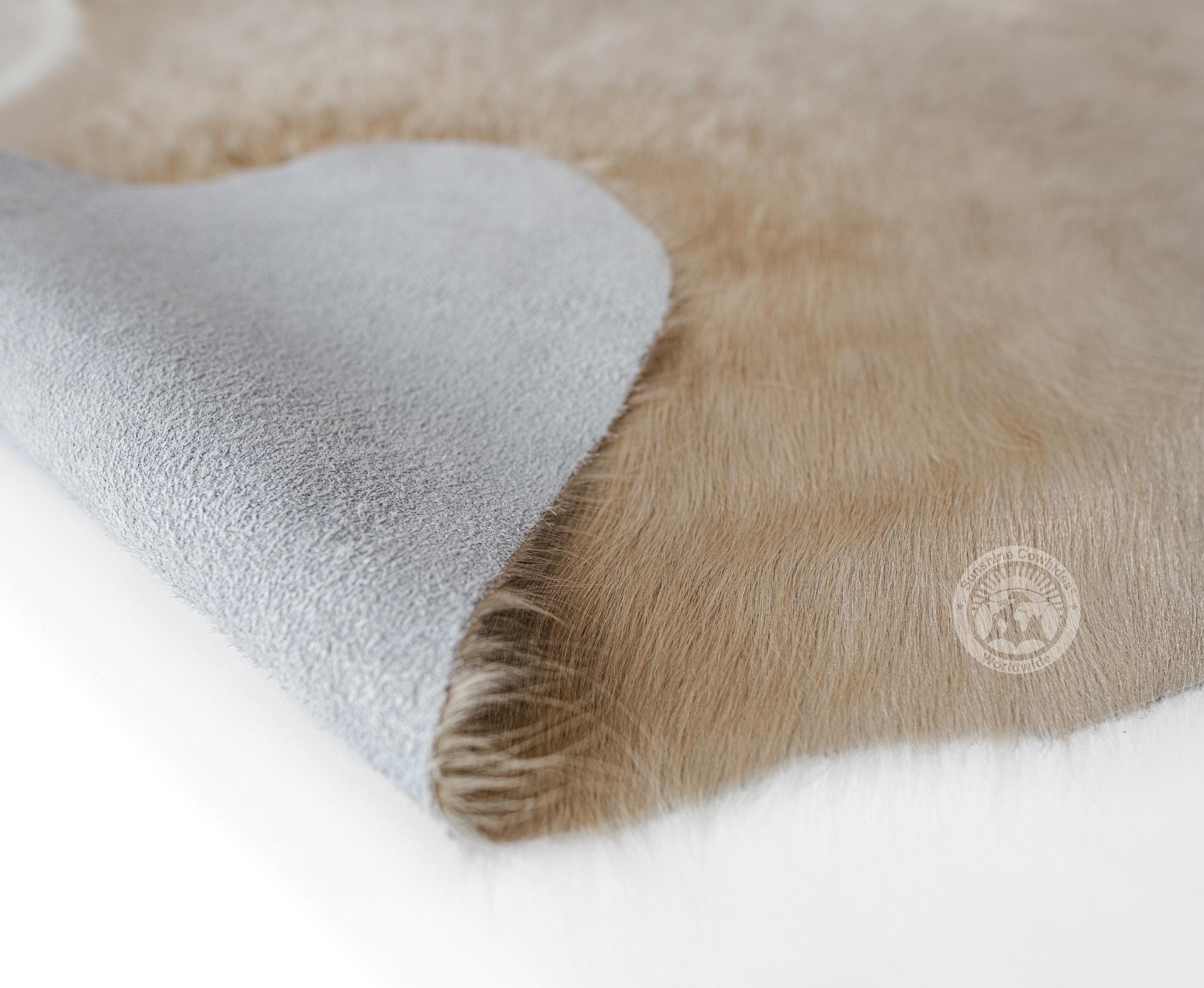 Real Cowhide Rug Champagne - M/L/XXL - Etsy UK