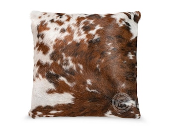 Cowhide Pillow Cover - Tricolor Cushion Covers