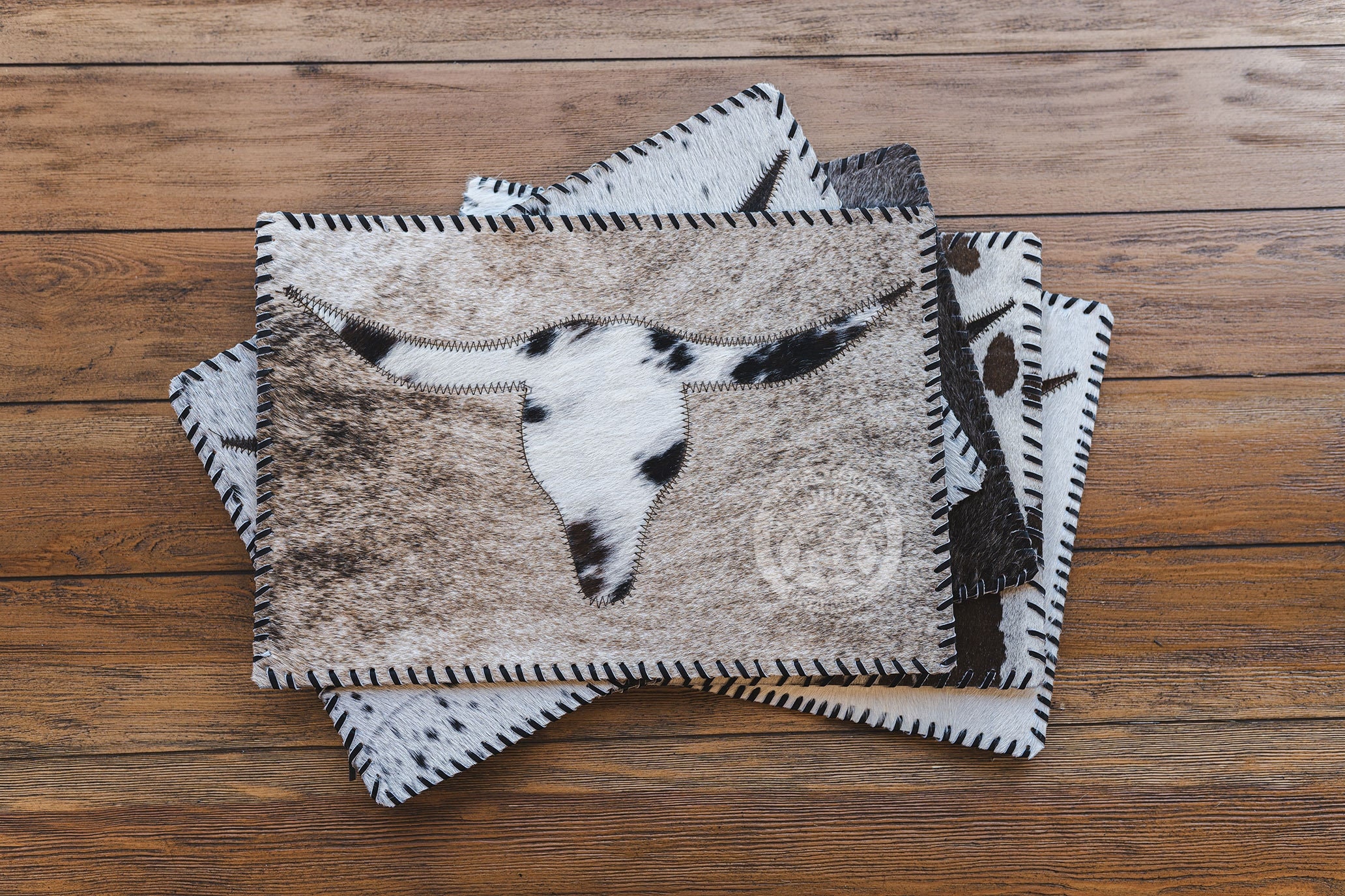 Cowhide Placemats - Assorted Tones - Longhorn - Etsy