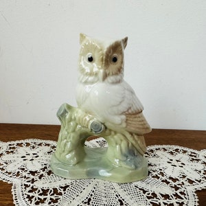 Vintage CERef Porzellan Eule
