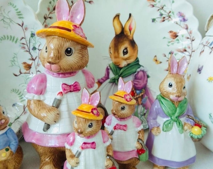 NEVER USED Villeroy & Boch Big Bunny Tales Anna in Original Box