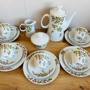 Epiag D.F. Czechoslovakia CARLSBAD coffee or tea set (5)