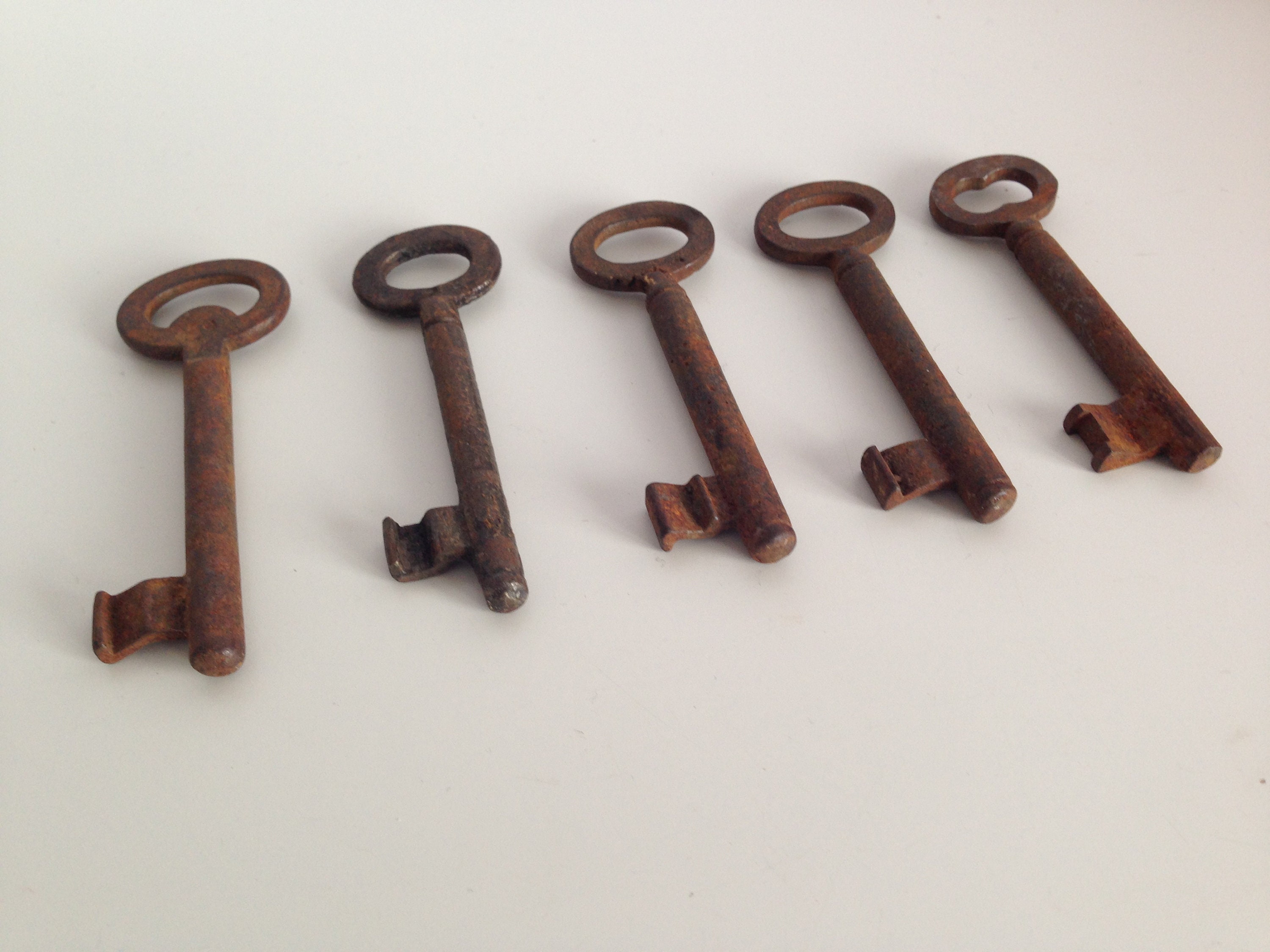 Old Key - Antique Skeleton Key - Rustic Key - Metal Key - Small