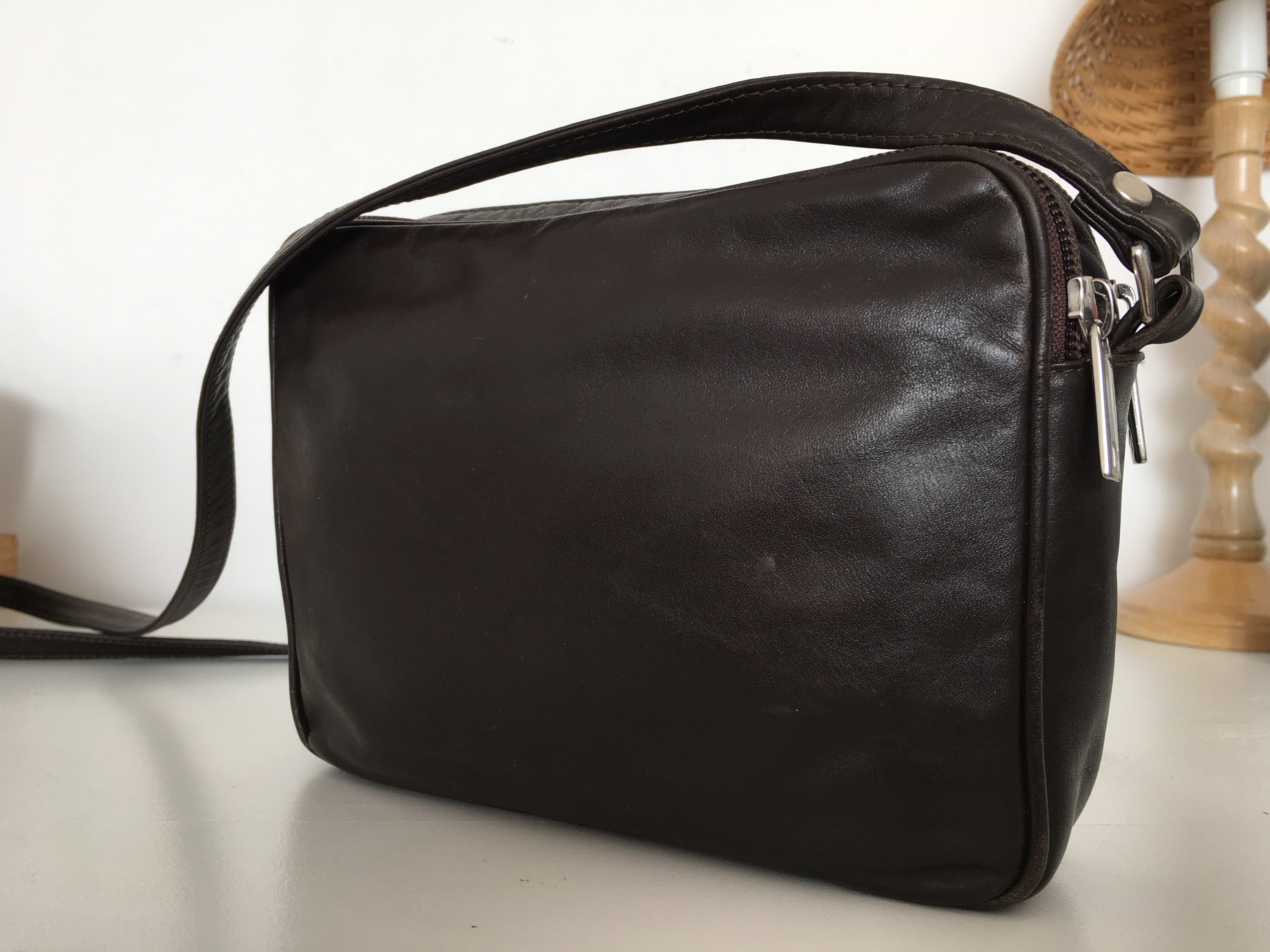 Anna Minnozzi Genuine Leather Bag - Genuine Leather Crossbody Bag