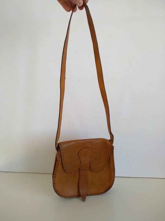 Vintage Genuine leather bag - Bag Of Genuine Calf… - image 7