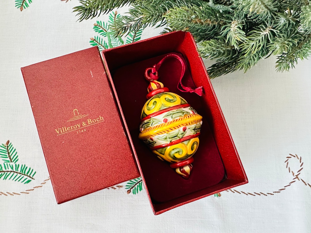 Vintage Villeroy & Boch 1748 Christmas Ornament Villeroy and Boch
