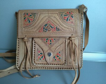 Genuine leather bag - Retro leather bag - Vintage genuine leather brown bag - Brown leather bag - Genuine Leather handbag - Crossbody bag