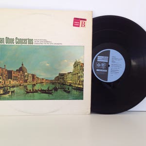 MARCELLO Disco de vinilo - Disco de vinilo vintage - Placa de gramófono - Vinilo vintage - Disco de gramófono - Música clásica