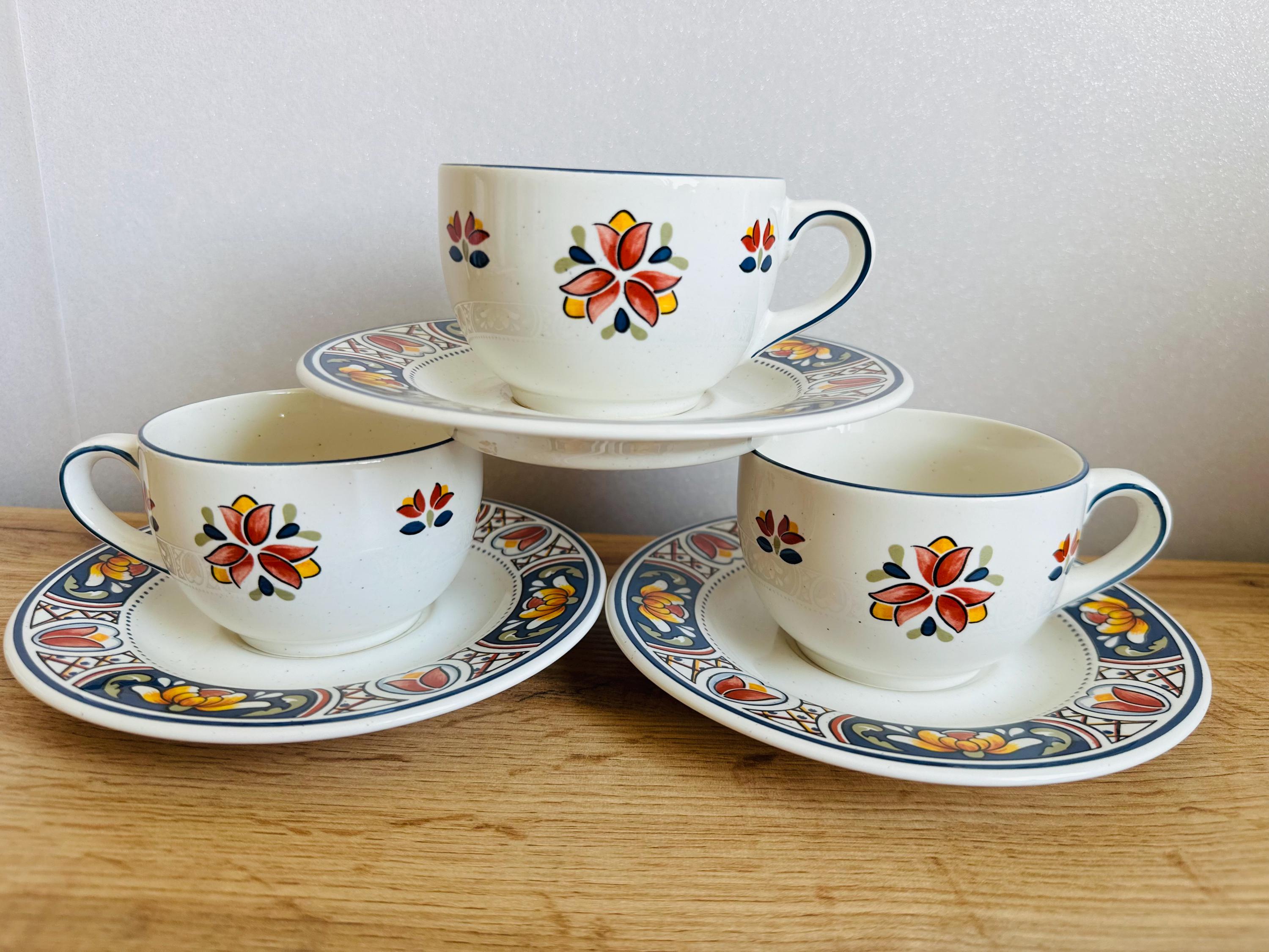 Vintage Pfalzkeramik W. Germany Spülmaschinenfest Handdekoriert