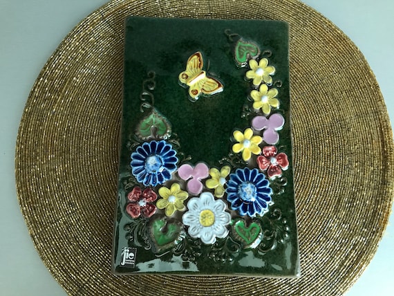 【Jie gantofta】୨୧薔薇の陶板୨୧ピンク Jie Gantofta Sweden - Etsy