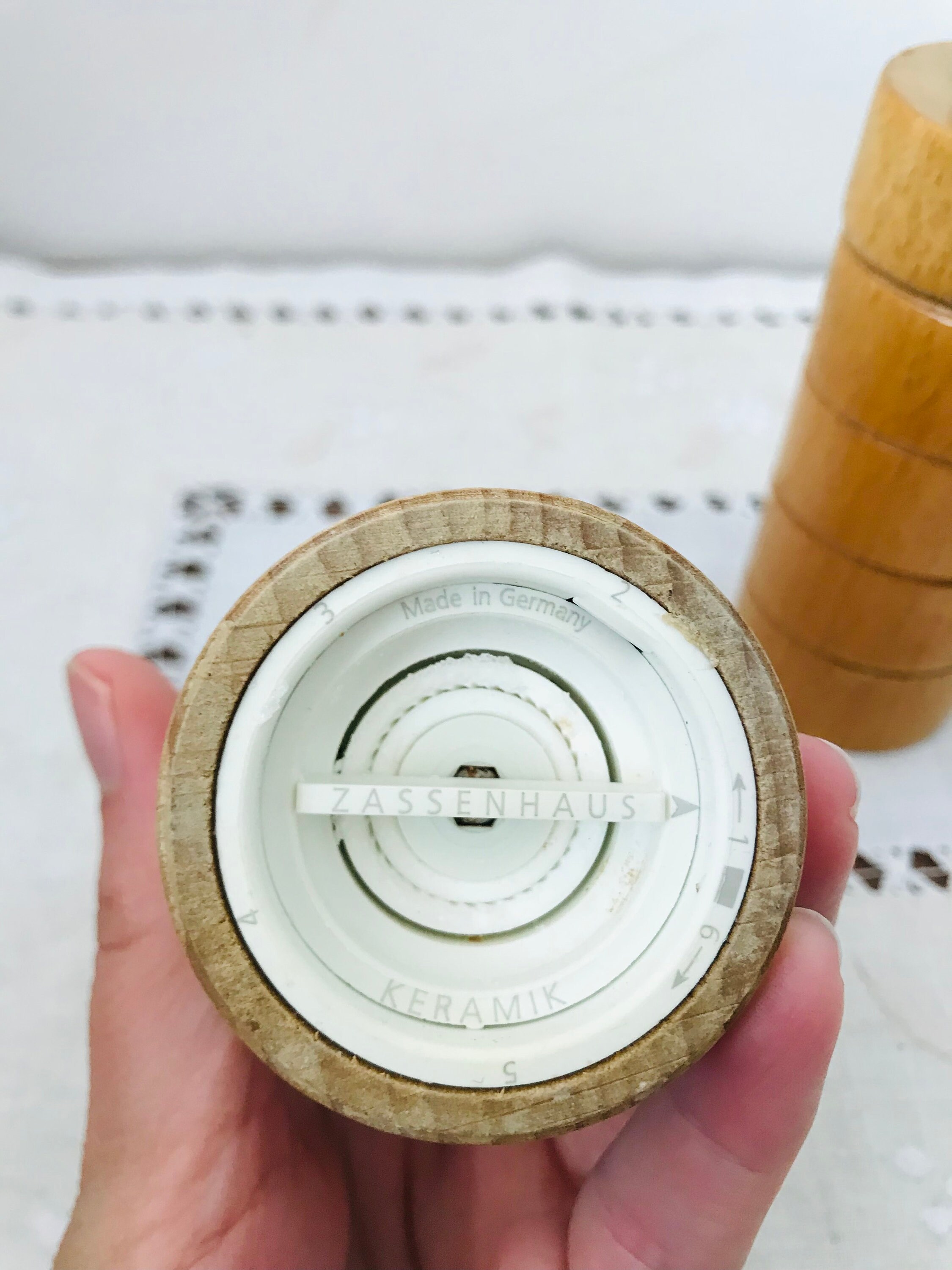 vintage zassenhaus pepper grinder