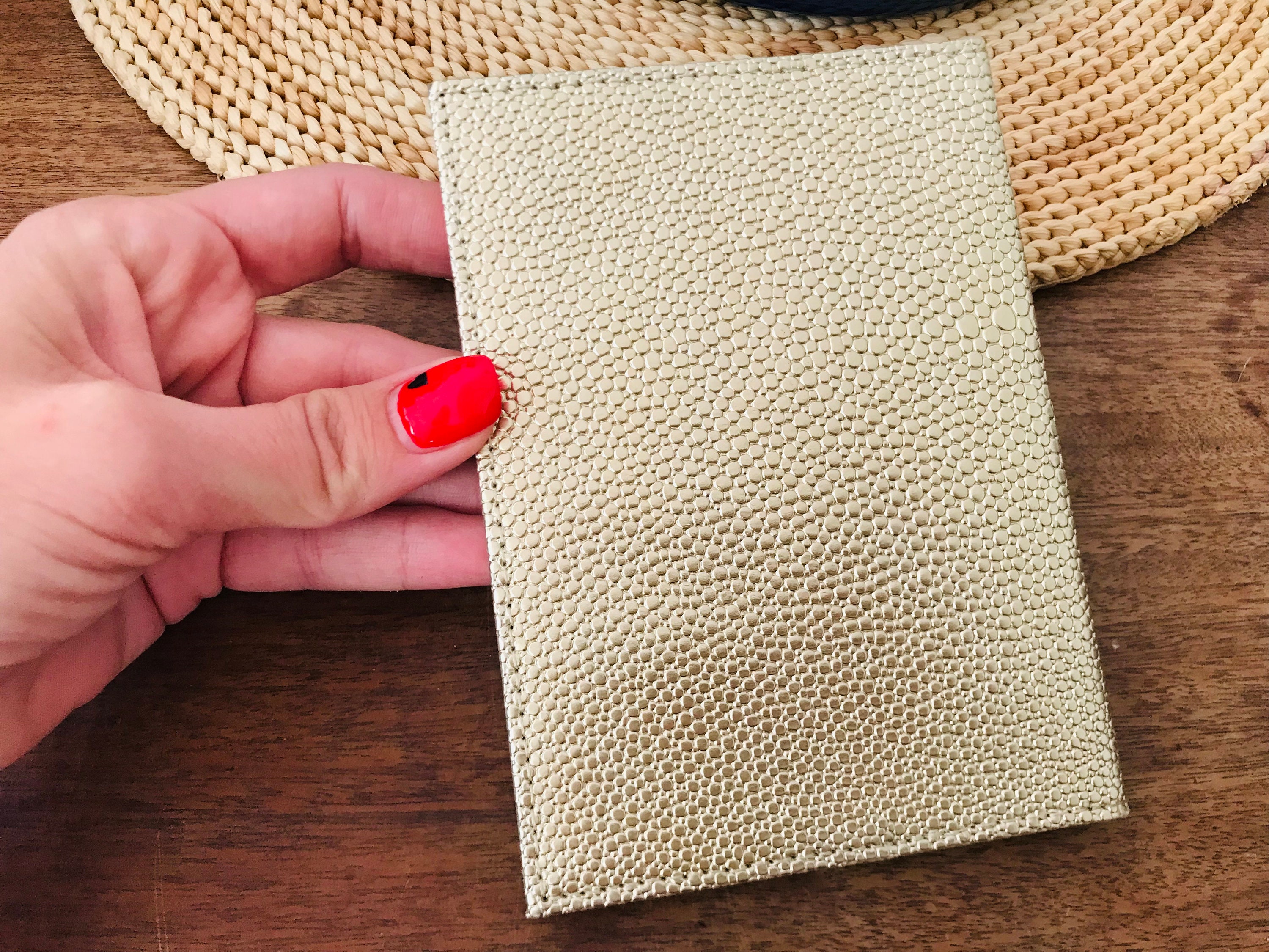 Gold Passport ID Card Holder Passport ID Card Holder Etsy