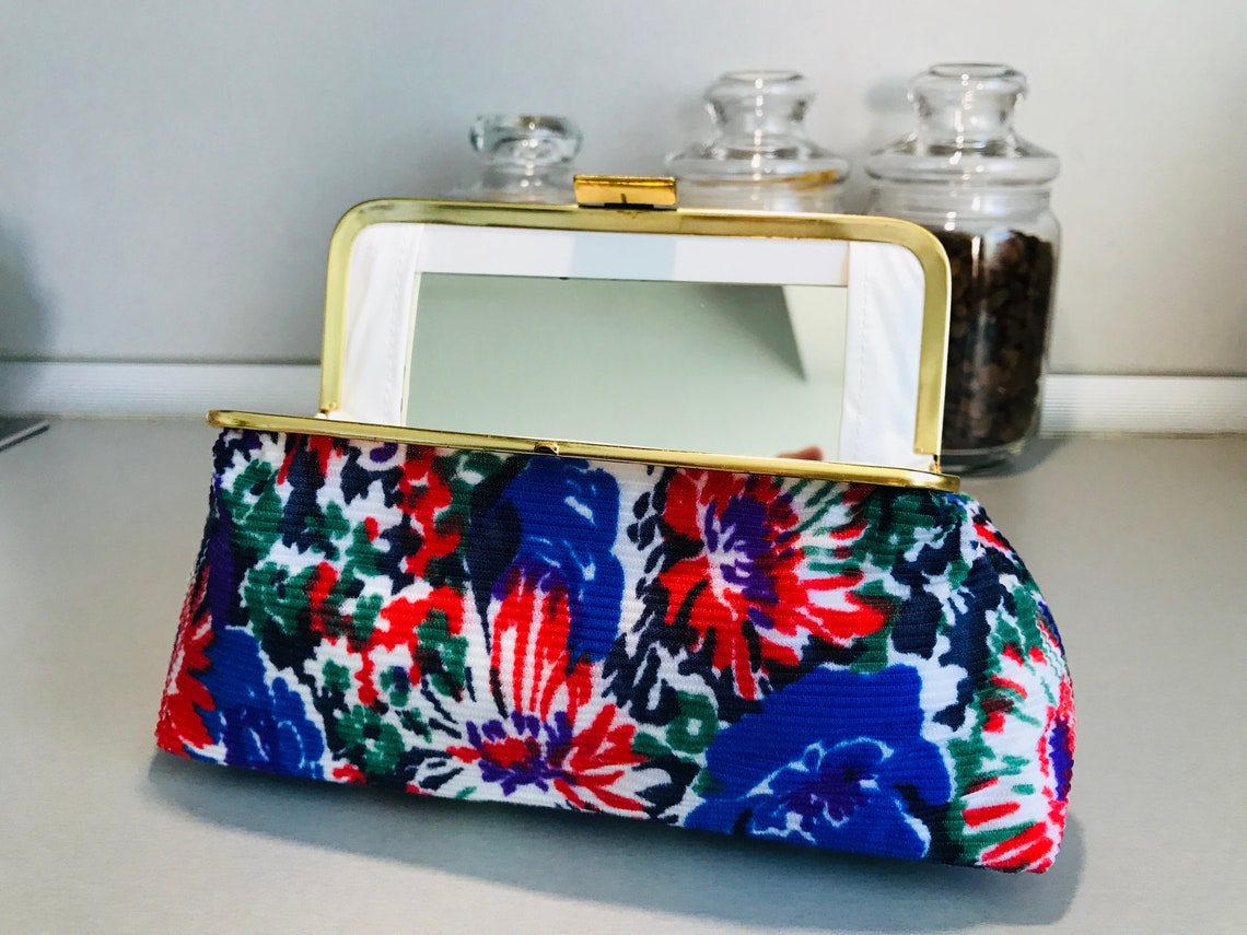 Vintage ladies toilet bag Retro toilet bag Cosmeticbag Etsy