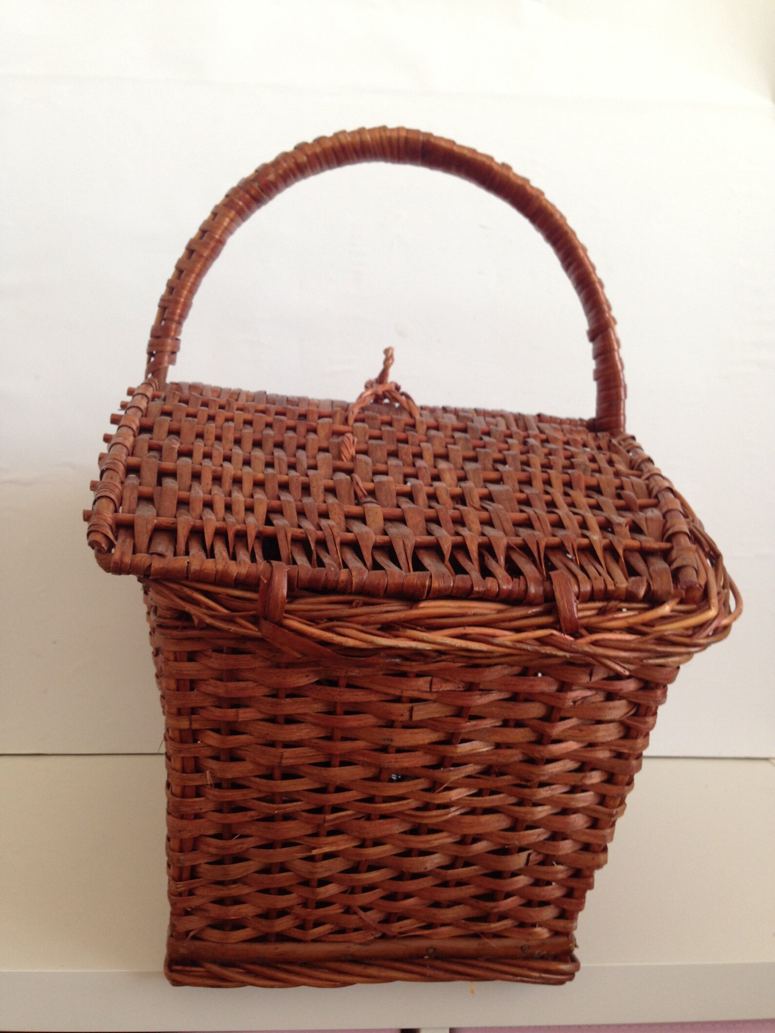 Straw Picnic Basket Large Wicker Basket Large Picnic Etsy