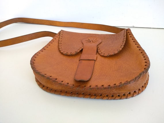 Vintage Genuine leather bag - Bag Of Genuine Calf… - image 3