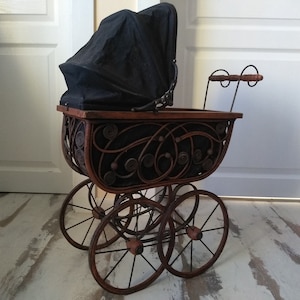 antique dolls prams