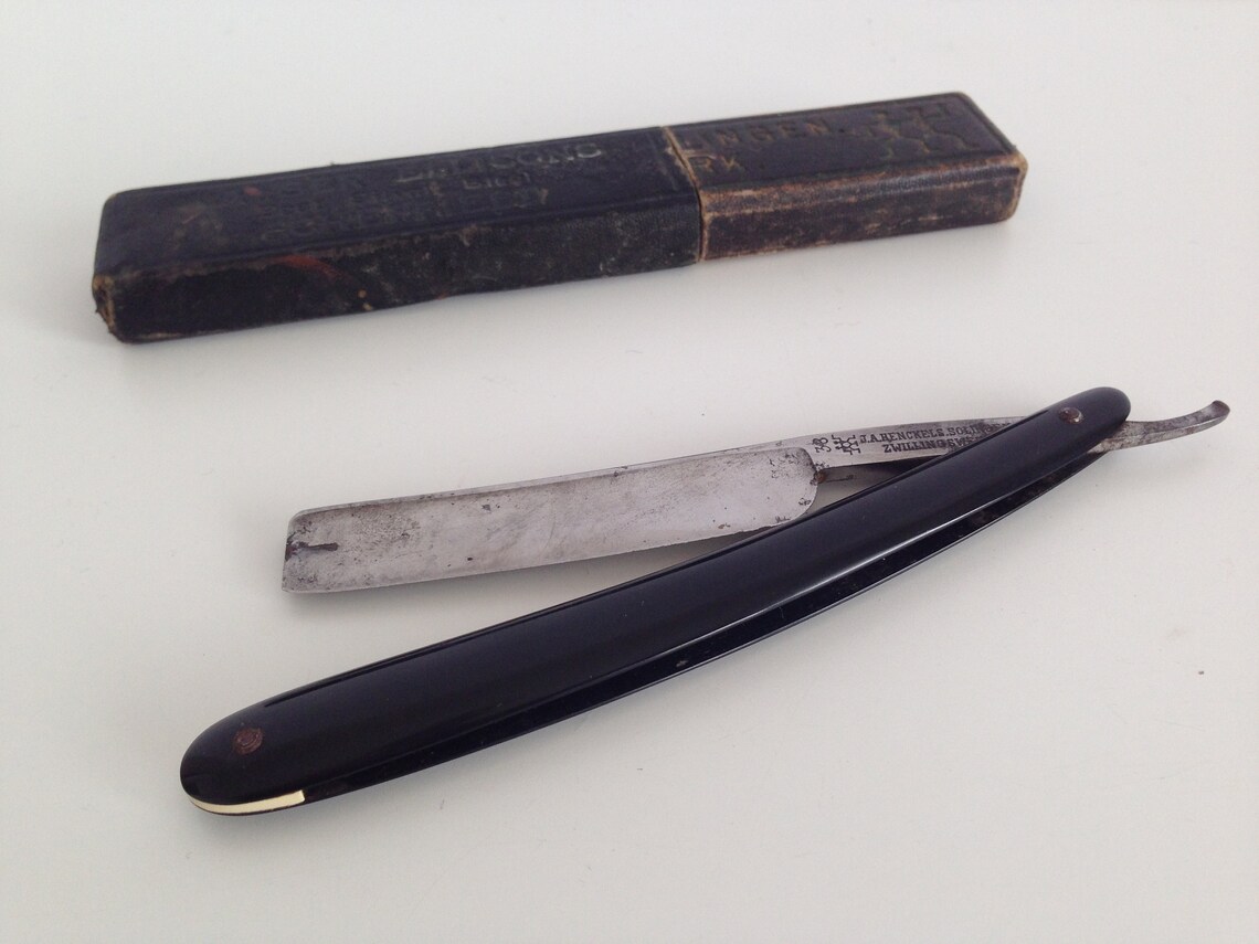 Razor Solingen -razor Solingen ZWILLING Swerk - Antique Straight Razor ...