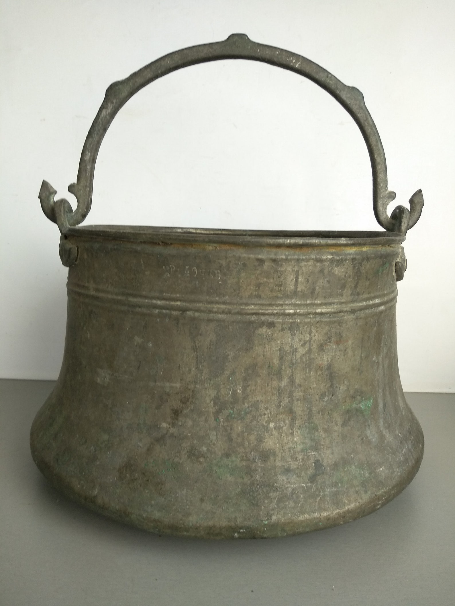 Antique Copper Bucket vintage Copper Pot Copper Pot Etsy