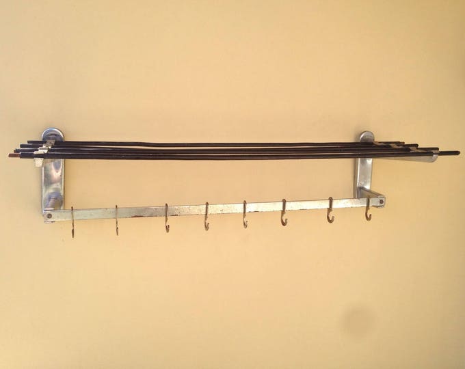 Vintage Metal Wall Hanger Wall Hanger Retro Wall Hanger Wall Coat Rack Industrial Metal Coat