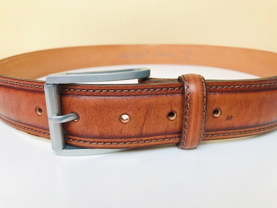 Vintage Fabio Corti Italian Belt - Fabio Corti Brown Belt  display picture 1