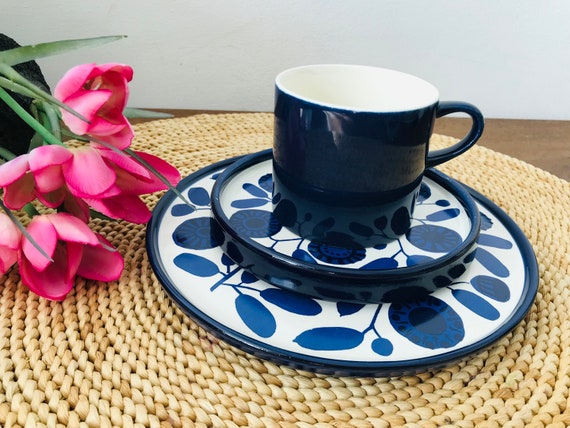Vintage Set of Melitta Stockholm - Melitta Coffee Cup and Side 